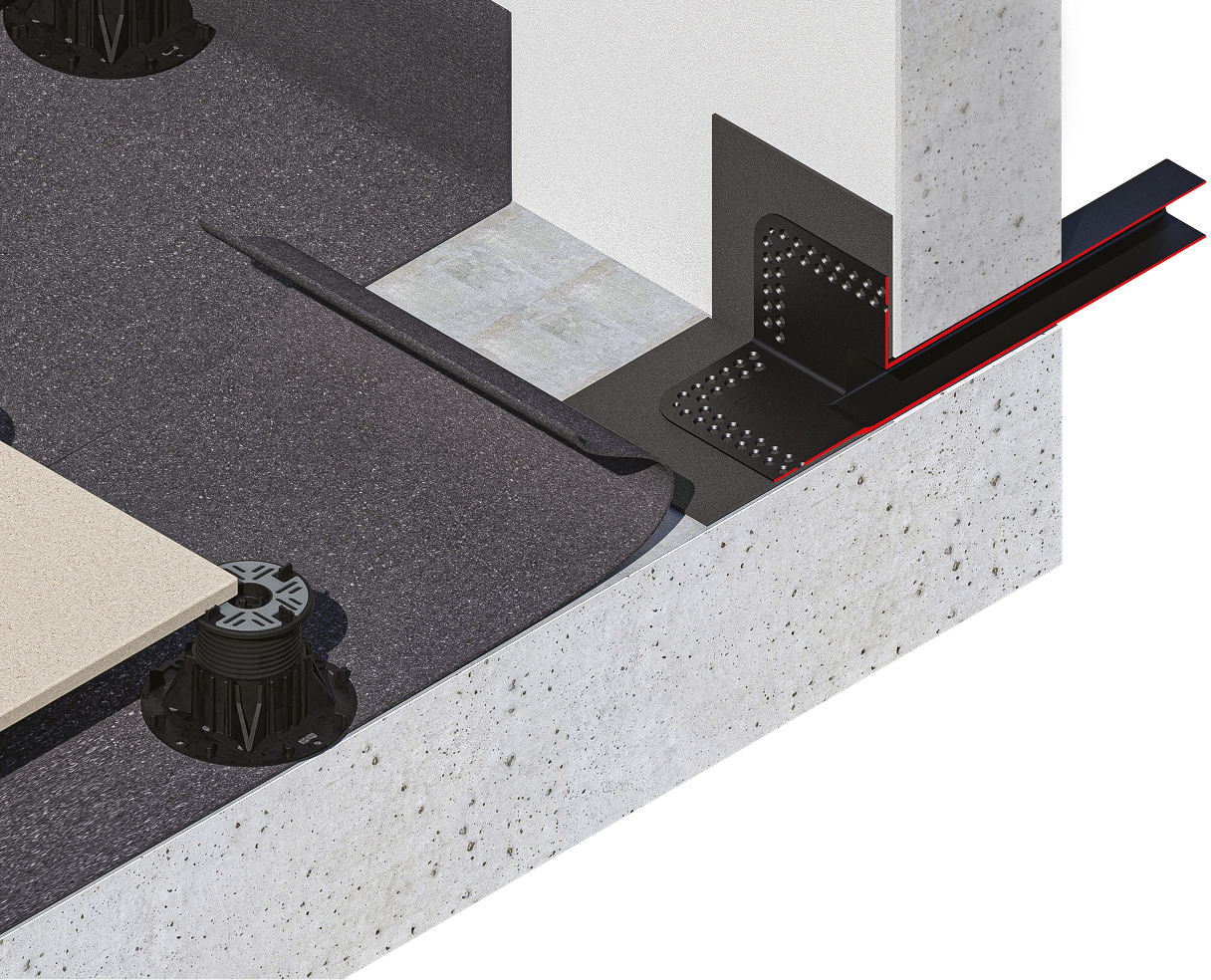 Bocchetta angolare in EPDM L 425-90°