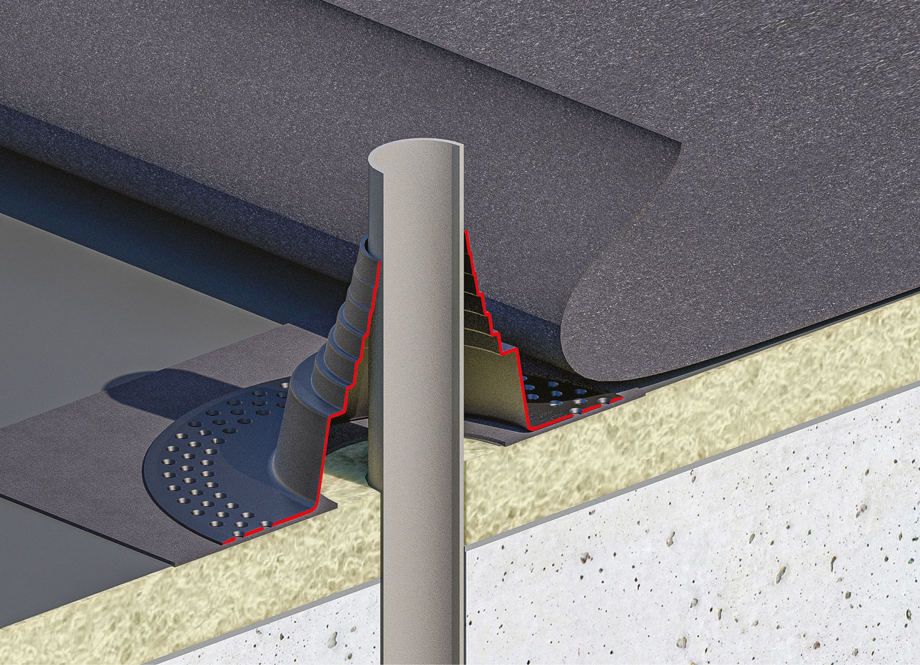 Multiplex Rohrschellen aus EPDM